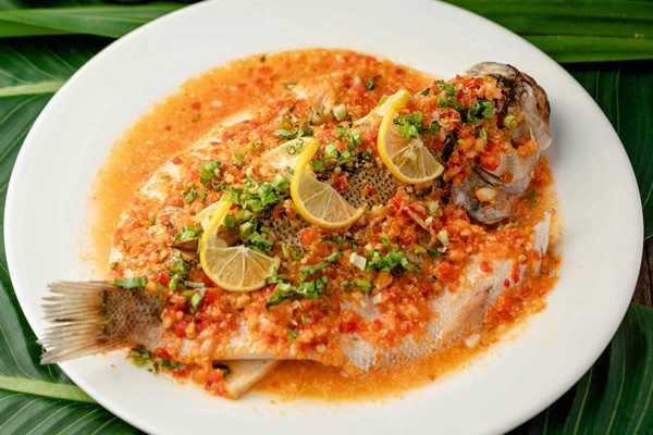 泰式柠檬鲈鱼制作方法