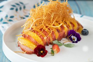 橙汁鸭胸制作方法