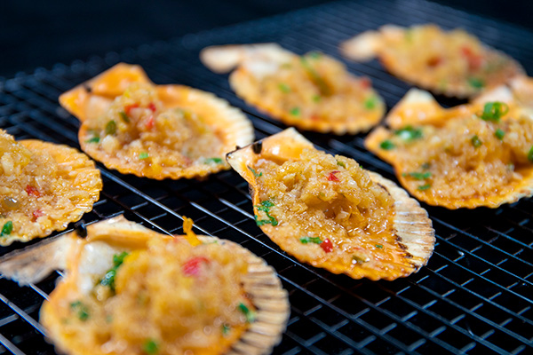 粉丝蒜蓉烤扇贝